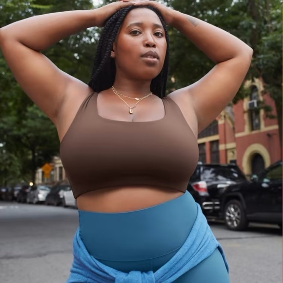 Everlane Perform Bra in Brown NWT Size XS Sold Out Online - Picture 6 of 6